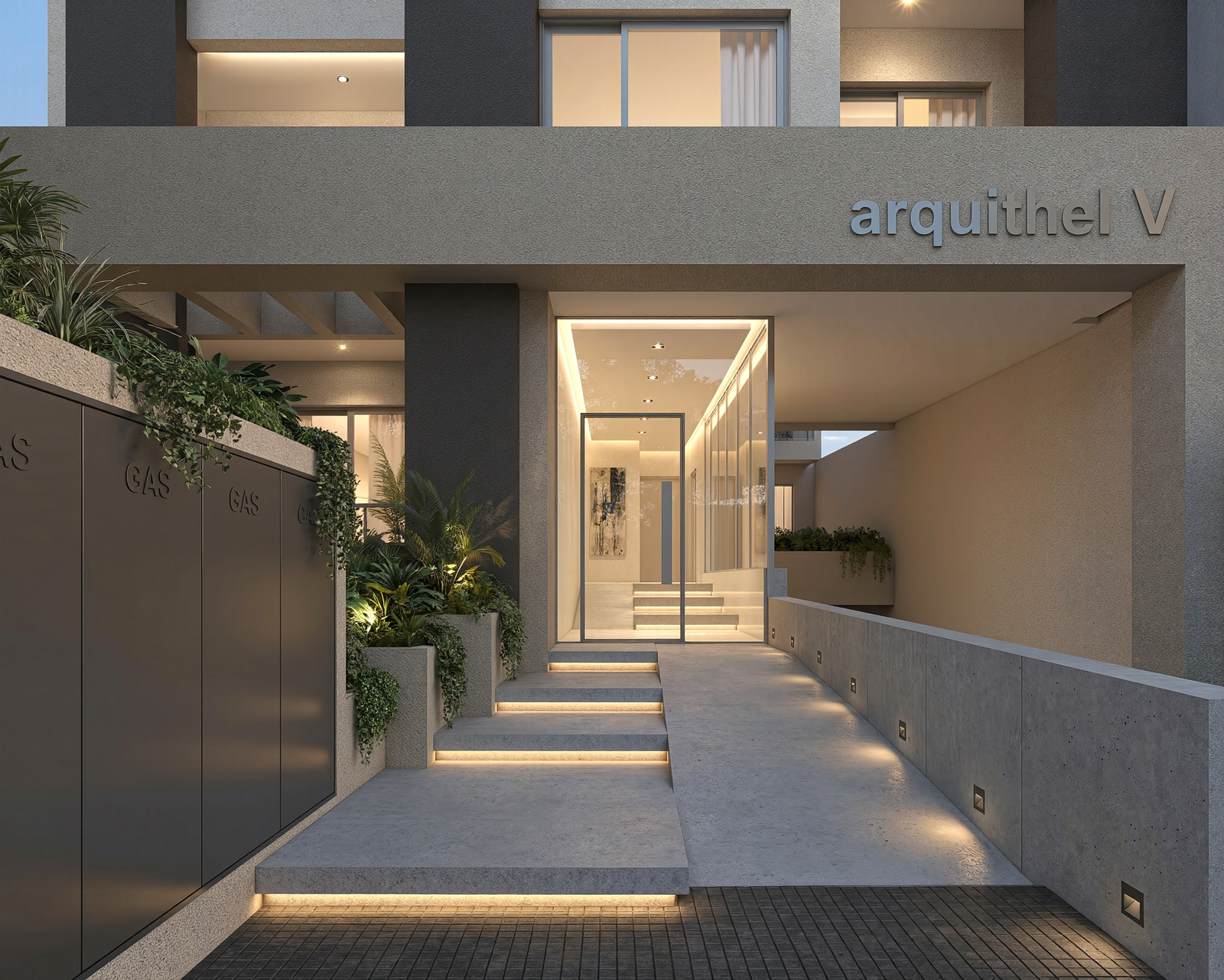 Arquithel V — fachada
