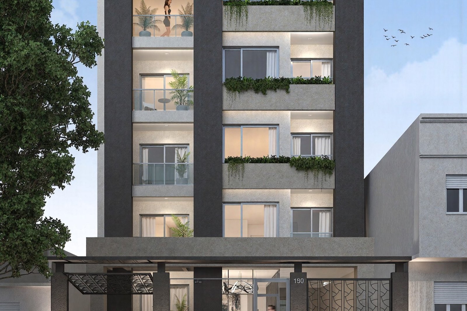 Arquithel V — balcones